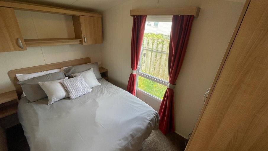 Master Bedroom Area in a Caravan Holiday Home